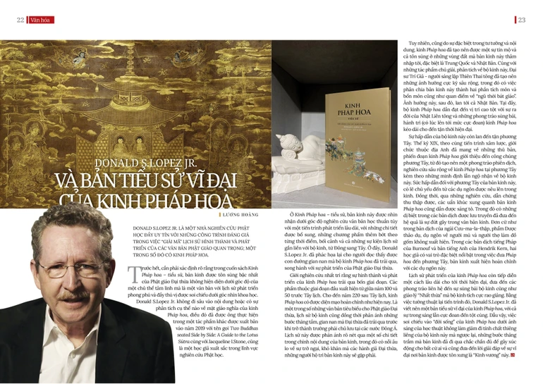 Bài trên Báo Giác Ngộ số 1211 - Thiết kế: Phòng Mỹ thuật BGN/Tống Viết Diễn