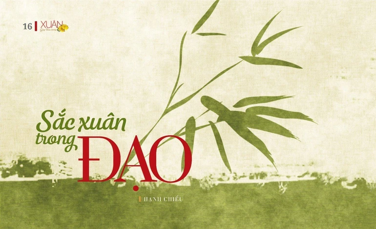 Bài đăng trên giai phẩm Giác Ngộ Xuân Giáp Thìn 2024 - Mỹ thuật: Tống Viết Diễn/BGN