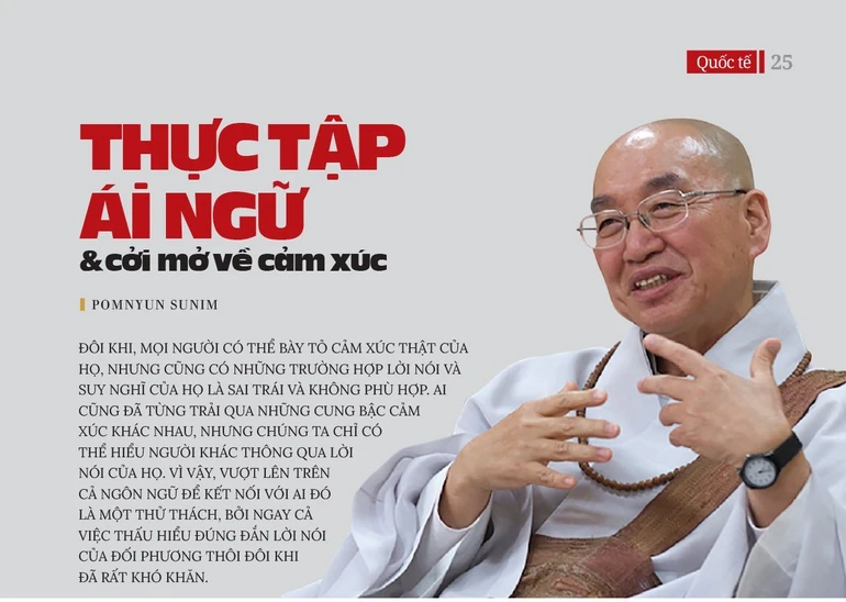 Bài trên Báo Giác Ngộ số 1250 - Thiết kế: Phòng Mỹ thuật BGN/Tống Viết Diễn