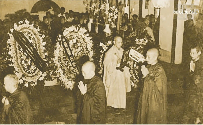 Tang lễ Hòa thượng Thích Bình Lương - Ảnh: Tư liệu