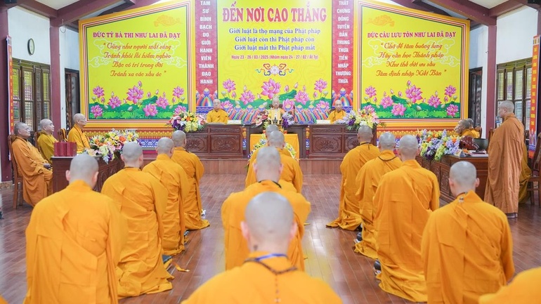 Trang nghiêm Đại giới đàn Hà Nội Phật lịch 2568 - Dương lịch 2025 tại chùa Bằng - Linh Tiên tự