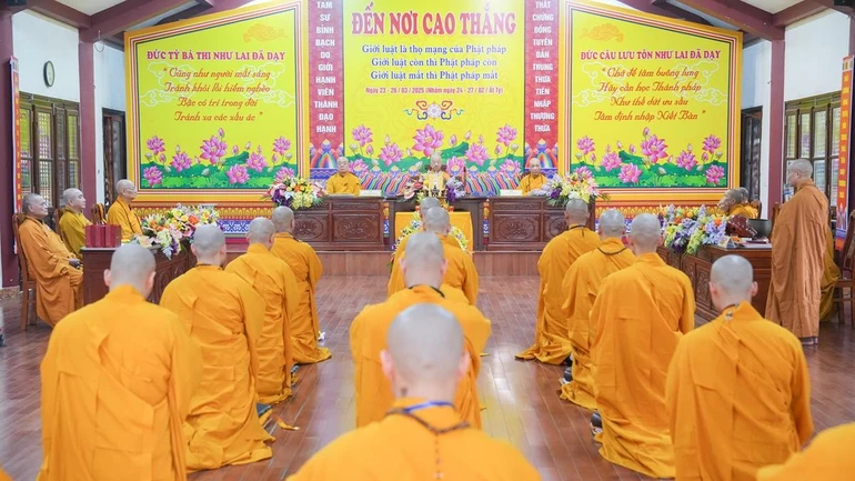 Trang nghiêm Đại giới đàn Hà Nội Phật lịch 2568 - Dương lịch 2025 tại chùa Bằng - Linh Tiên tự