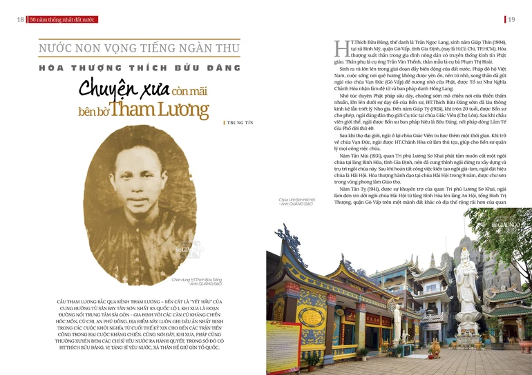 Bài trên Báo Giác Ngộ số 1294 - Thiết kế: Phòng Mỹ thuật BGN/Tống Viết Diễn