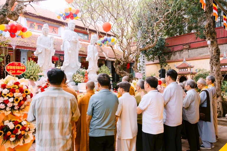 Đại lễ Phật đản Phật lịch 2569 tại chùa Láp (TP.Vĩnh Yên, Vĩnh Phúc)