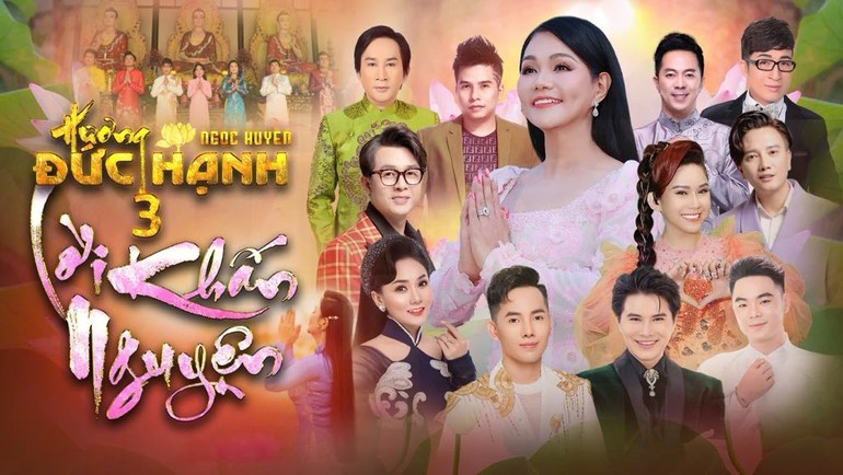 Chương trình nhạc Phật giáo Hương đức hạnh 3 - Lời khấn nguyện do NSƯT Ngọc Huyền đầu tư, sản xuất, được phát trên kênh Youtube của chị