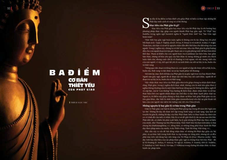 Bài trên Báo Giác Ngộ số 1300 - Thiết kế: Phòng Mỹ thuật BGN/Tống Viết Diễn