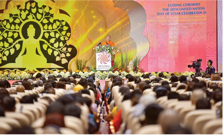 Việt Nam - nơi hội ngộ của cộng đồng Phật giáo thế giới và lãnh đạo các quốc gia trong Đại lễ Vesak Liên Hiệp Quốc 2025 - Ảnh: QUảng Đạo/BGN