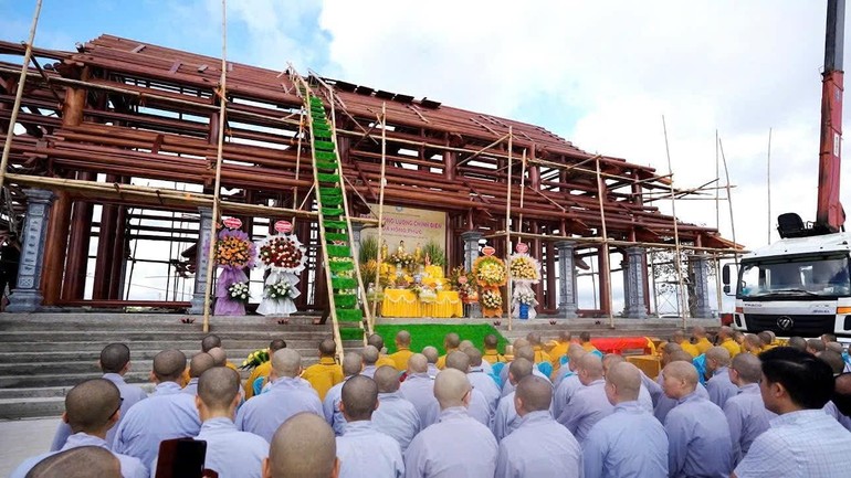 Quang cảnh buổi lễ