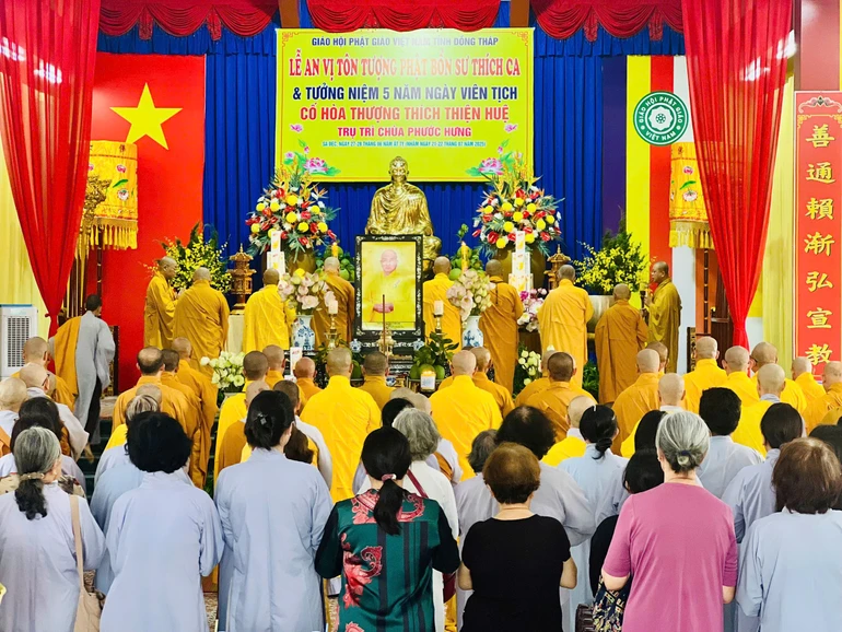 Quang cảnh buổi lễ