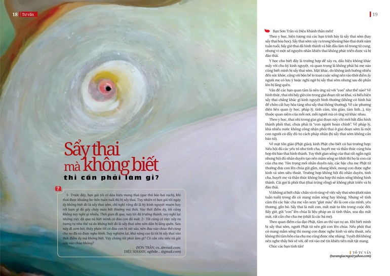 Bài trên Báo Giác Ngộ số 1313 - Thiết kế: Phòng Mỹ thuật BGN/Tống Viết Diễn