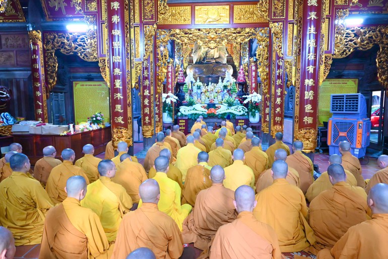 Quang cảnh buổi lễ