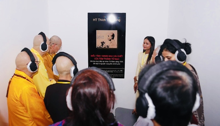 Khánh thành Phòng lưu trữ và trưng bày tư liệu số Phật giáo tại Cơ sở 1 – Học viện Phật giáo VN tại Huế (chùa Hồng Đức, P.Thủy Xuân, TP.Huế)