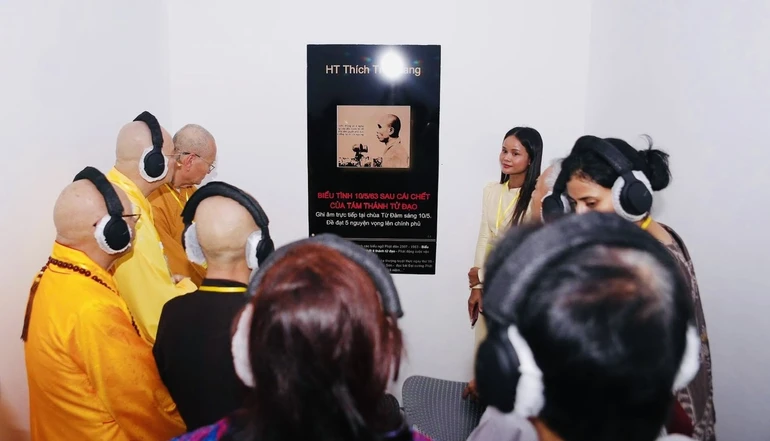 Khánh thành Phòng lưu trữ và trưng bày tư liệu số Phật giáo tại Cơ sở 1 – Học viện Phật giáo VN tại Huế (chùa Hồng Đức, P.Thủy Xuân, TP.Huế)