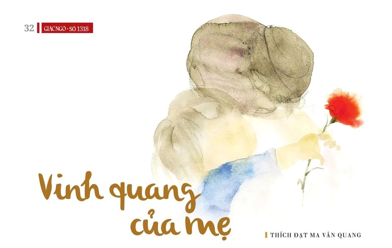 Bài trên Báo Giác Ngộ số 1318 - Thiết kế: Phòng Mỹ thuật BGN/Tống Viết Diễn