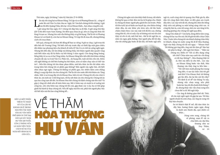 Bài trên Báo Giác Ngộ số 1319 - Thiết kế: Phòng Mỹ thuật BGN/Tống Viết Diễn