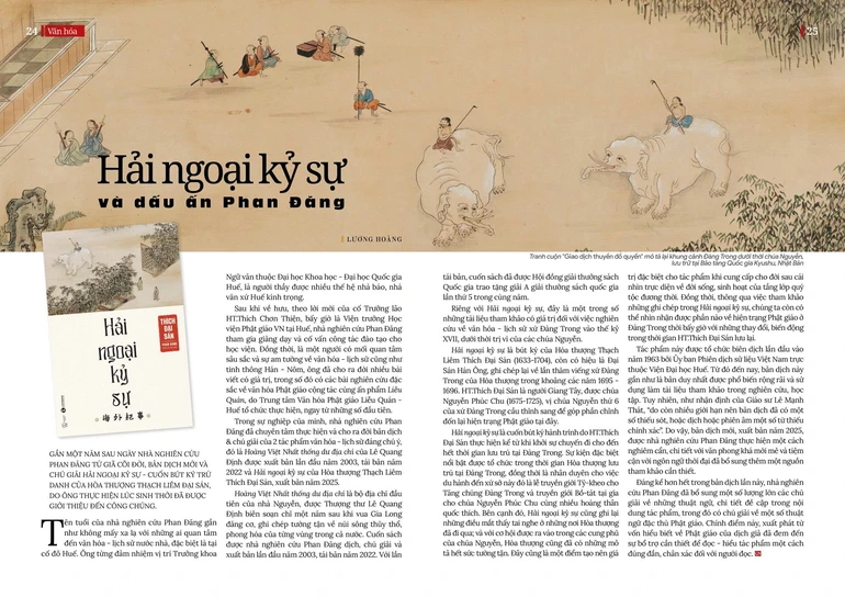 Bài trên Báo Giác Ngộ số 1328 - Thiết kế: Phòng Mỹ thuật BGN/Tống Viết Diễn