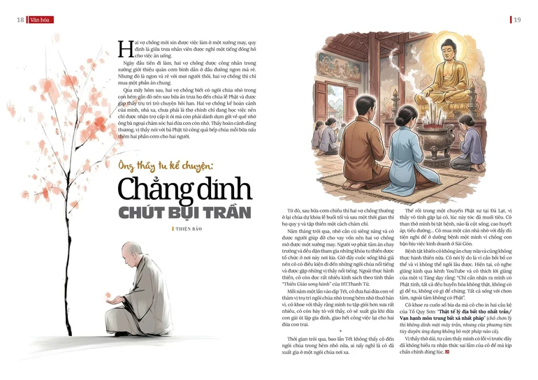 Bài trên Báo Giác Ngộ số 1326 - Thiết kế: Phòng Mỹ thuật BGN/Tống Viết Diễn