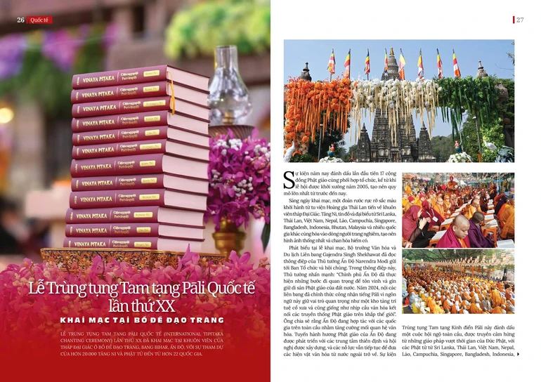 Bài trên Báo Giác Ngộ số 1332 - Thiết kế: Phòng Mỹ thuật BGN/Tống Viết Diễn