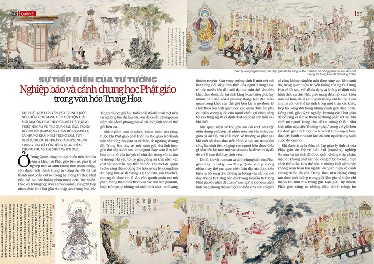 Bài trên Báo Giác Ngộ số 1326 - Thiết kế: Phòng Mỹ thuật BGN/Tống Viết Diễn