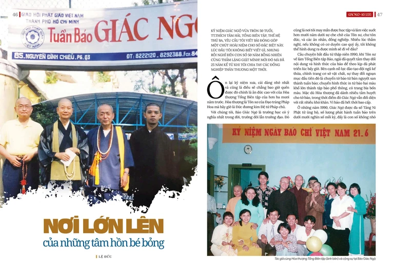 Nơi lớn lên của những tâm hồn bé bỏng