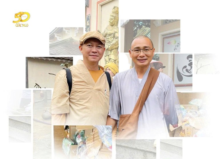 Thầy Quảng Kiến và tác giả