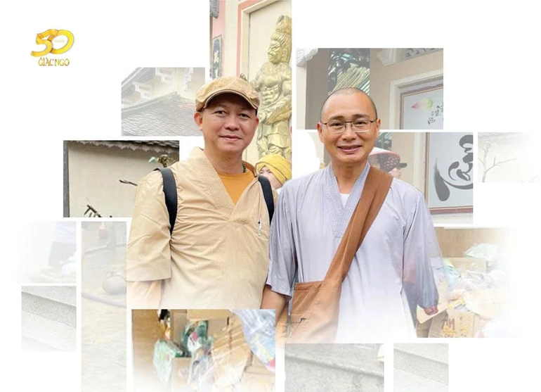 Thầy Quảng Kiến và tác giả