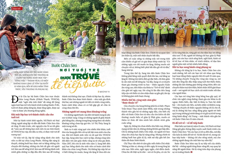 Bài trên Báo Giác Ngộ số 1336 - Thiết kế: Phòng Mỹ thuật BGN/Tống Viết Diễn