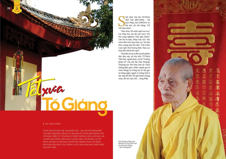 Bài đăng trên giai phẩm Giác Ngộ Xuân Bính Ngọ - 2026 - Thiết kế: Phòng Mỹ thuật BGN/Tống Viết Diễn