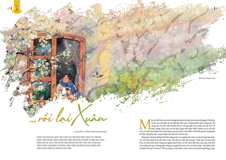 Bài đăng trên giai phẩm Giác Ngộ Xuân Bính Ngọ - 2026 - Thiết kế: Phòng Mỹ thuật BGN/Tống Viết Diễn