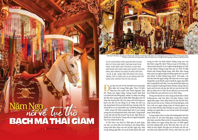 Bài trên Báo Giác Ngộ số 1341 - Thiết kế: Phòng Mỹ thuật BGN/Tống Viết Diễn