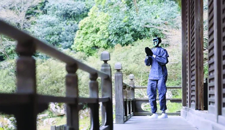 Robot tu sĩ “Buddharoid” do các nhà nghiên cứu tại Đại học Kyoto công bố