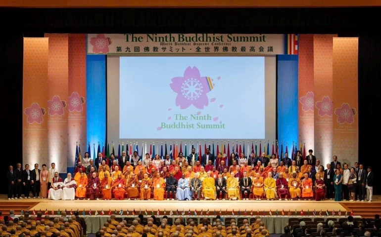 Hội nghị Thượng đỉnh Phật giáo thế giới lần thứ 9 có sự hiện diện của phái đoàn Phật giáo đến từ 51 quốc gia, vùng lãnh thổ trên thế giới