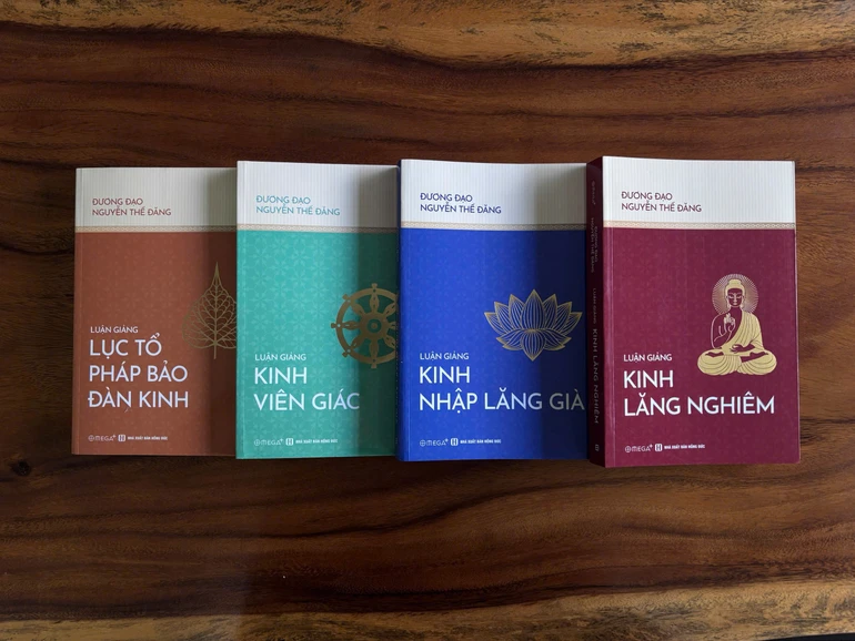 Bộ 4 tác phẩm mới nhất của tác giả Đương Đạo Nguyễn Thế Đăng 