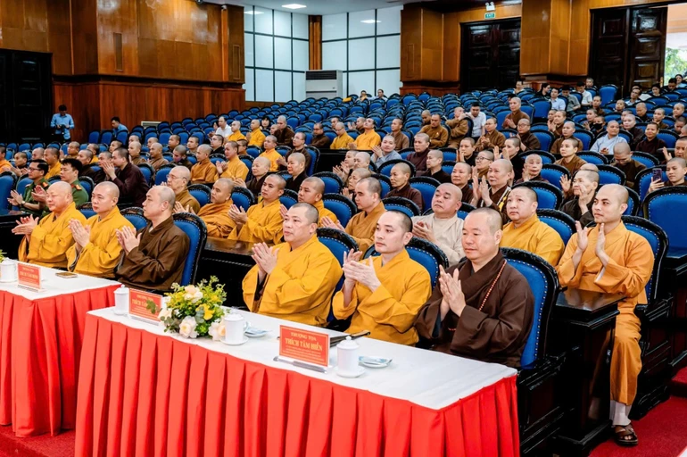 Chư Tăng Ni tỉnh Thanh Hóa tham dự buổi gặp mặt