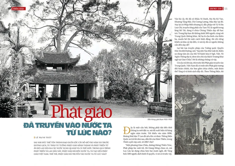 Bài trên Báo Giác Ngộ số 1350 - Thiết kế: Phòng Mỹ thuật BGN/Tống Viết Diễn