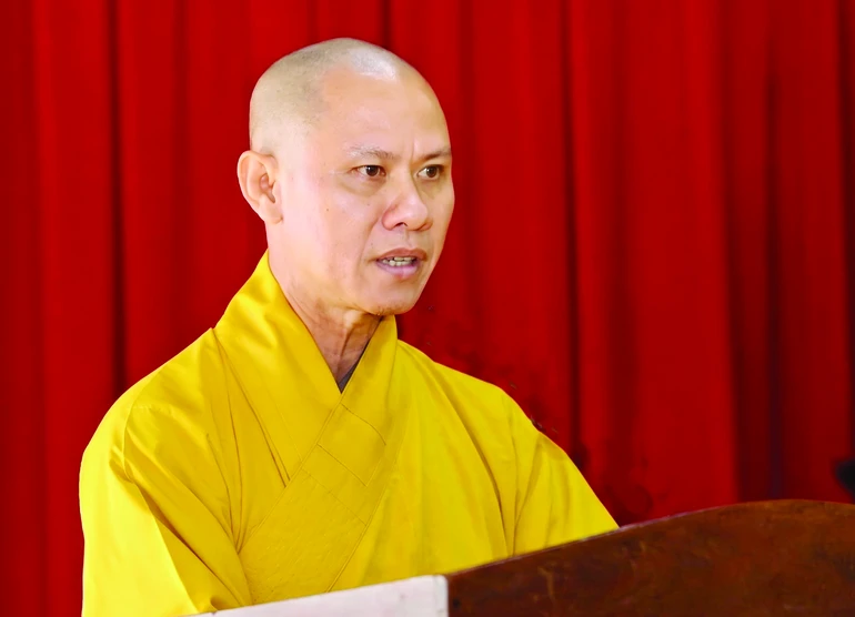 Thượng tọa Thích Nguyên Minh, Ủy viên Hội đồng Trị sự, Trưởng ban Trị sự GHPGVN tỉnh Đắk Lắk