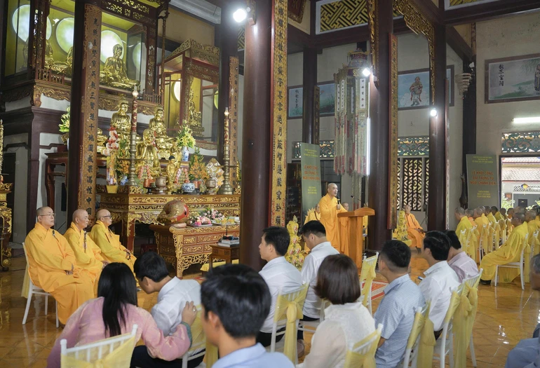 Quang cảnh buổi lễ