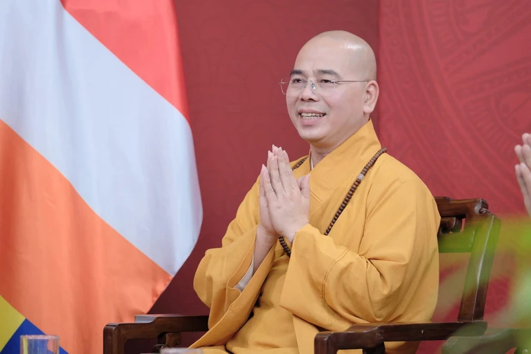 Thượng tọa Thích Thanh Sơn, Phó Trưởng ban kiêm Chánh Thư ký Ban Trị sự GHPGVN tỉnh Bắc Ninh