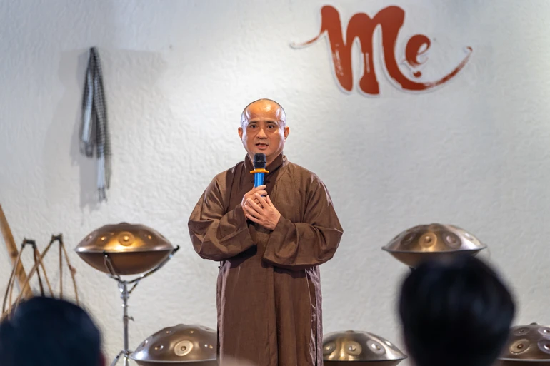 Thượng tọa Thích Tâm Hải - Ảnh: Văn Trung