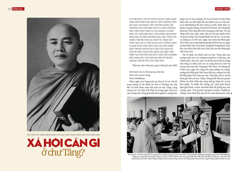 Bài trên Báo Giác Ngộ số 1366 - Thiết kế: Phòng Mỹ thuật BGN/Tống Viết Diễn