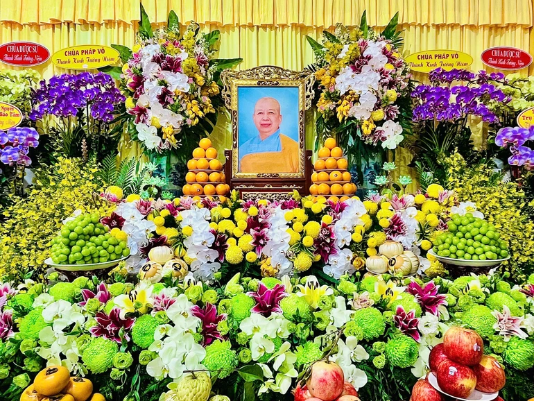 Di ảnh Ni trưởng Thích nữ Như Diệu