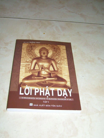 Sách mới: Lời Phật dạy trong Kinh tạng Nikàya
