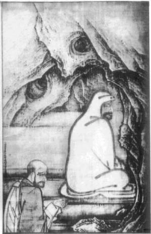 Tranh: Huệ khả cầu pháp