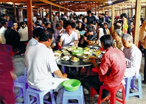 Một bữa chay của thực khách vãn cảnh nhà Lớn – Long Sơn, Vũng Tàu