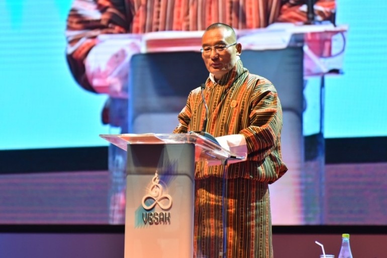Thủ tướng Bhutan Tshering Tobgay - Ảnh: Hoàng Độ