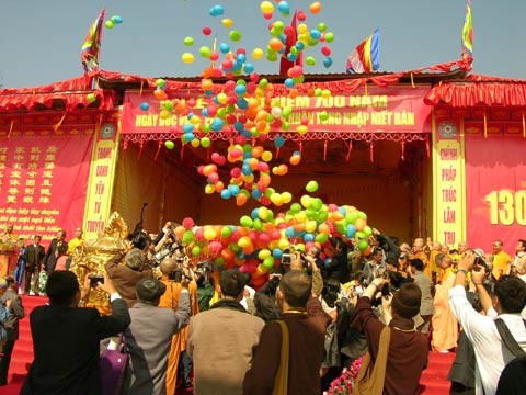 Đại lễ kỷ niệm 700 Đức vua - Phật hoàng Trần Nhân Tông viên tịch