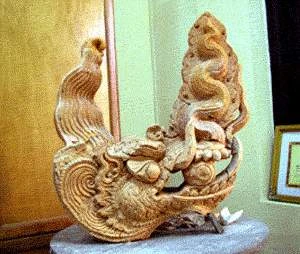 Đầu rồng thời Lý Trần trong các hố khảo cổ