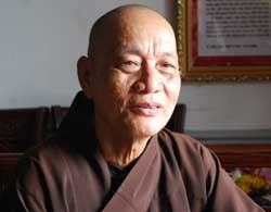 Hòa thượng Thích Thiện Tánh, Phó ban trị sự Thành hội Phật giáo TP HCM. Ảnh: C.T.