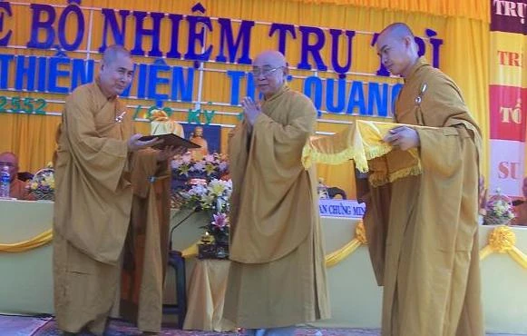 TP.HCM: Bổ nhiệm trù trì Thiền viện Tuệ Quang (Thủ Đức)