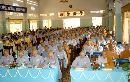 Tiền Giang: Ra mắt phân ban đặc trách Ni giới